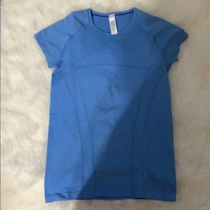 Blue Iviva shirt never worn size 14 youth